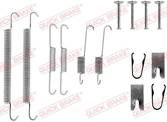 Accessory Kit, brake shoes